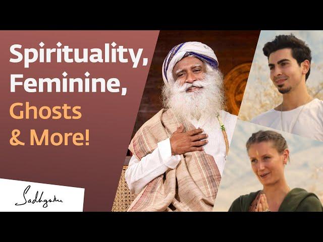Deja Blu & Andre Duqum Interview Sadhguru in the Mojave Desert