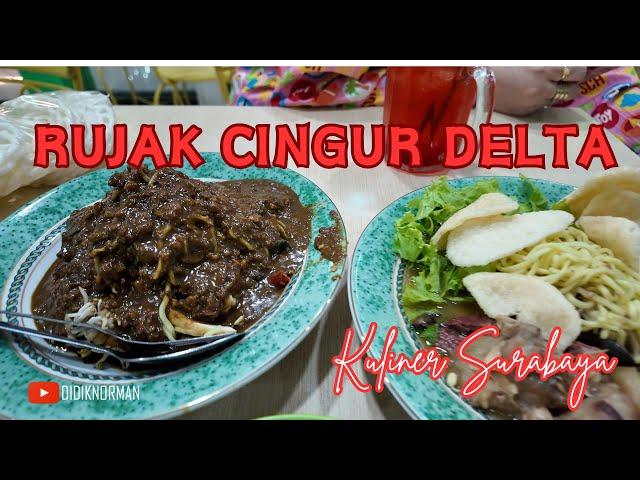 Lezatnya Rujak Cingur Delta