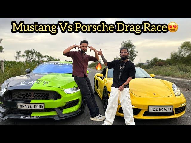 Finally Mustang Gt Vs Porsche Ho Hi Gayi