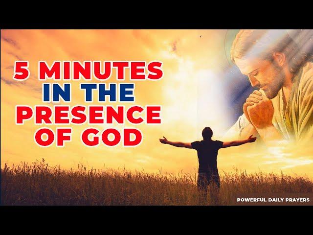 Can You Spend 5 Minutes In God's Presence Tonight? Then Pray This Evening Prayer Before You Sleep