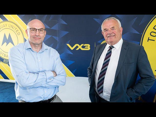 Jim Parker Interviews New TUFC CEO Mark Thomas | Torquay United Football Club #TorbayWeekly
