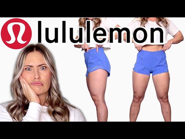 NEW LULULEMON SHORTS TRY ON REVIEW / HOTTY HOT HIGH RISE LINED SHORT HAUL