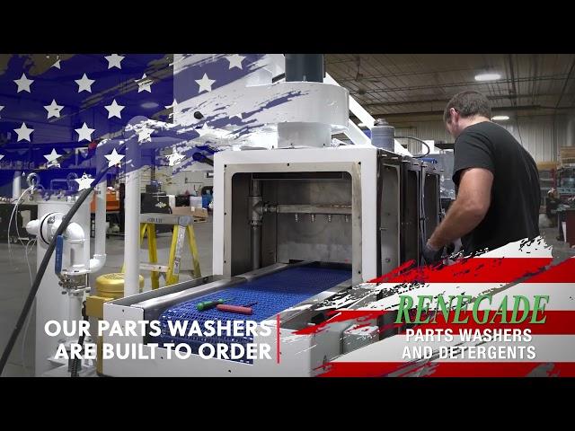 Renegade Parts Washers and Detergents American Manufacturing