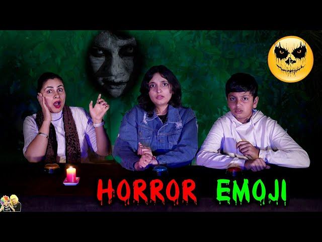 HORROR EMOJI | Funny Horror Challenge | Aayu and Pihu Show