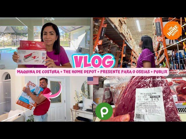 TESTANDO A MAQUINA DE COSTURA | COMPREI UM PRESENTE PRO OSEIAS | SUPERMERCADO | VLOG