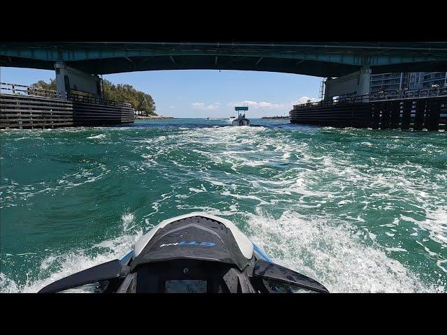 KEY LARGO TO HAULOVER INLET ON SEADOO 120 MILES