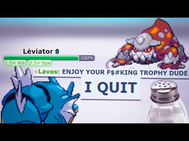 The saltiest rage quit in a Pokemon tournament EVER