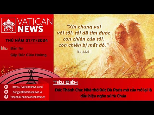 Radio thứ Năm 07/11/2024 - Vatican News Tiếng Việt