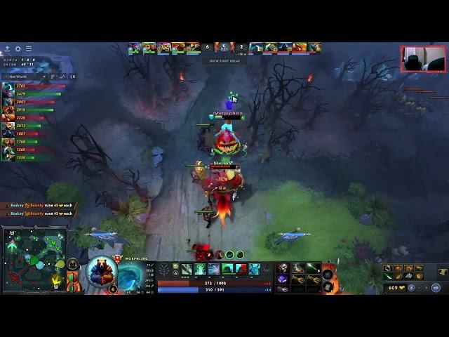 YATORO MORPHLING FULL GAMEPLAY PERSPECTIVEDOTA 2 PATCH 7.37E