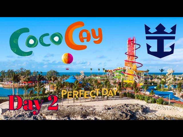 CocoCay, Bahamas  | Royal Carribean's Private Island | Day 2 On the Utopia of the Seas