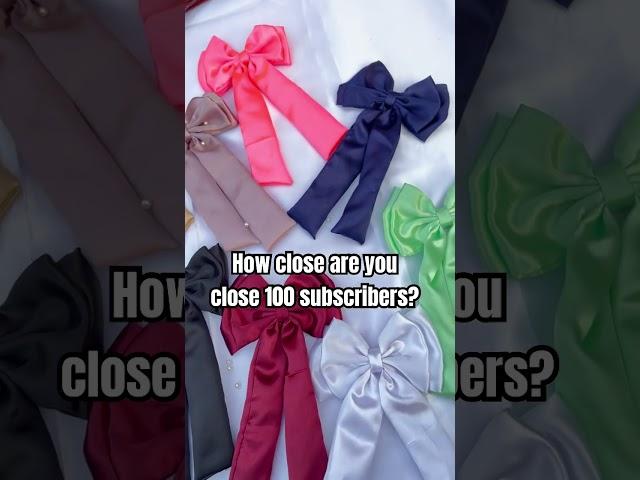 Almost there#manufacturer #bow #hairaccessories #craft #products #subscribers #us