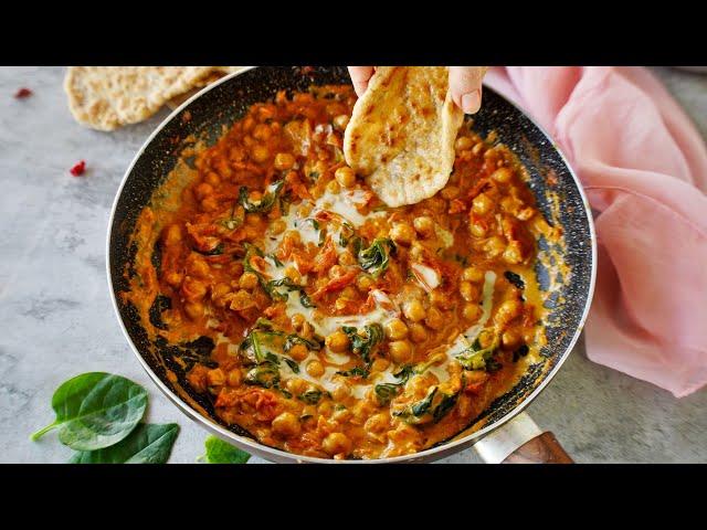 I Can't Stop Making This Creamy Harissa Chickpeas Stew