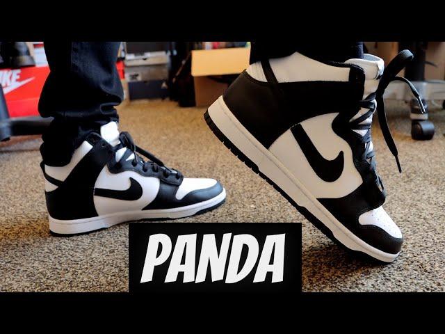 Nike Dunk High Panda Unboxing + On Feet!