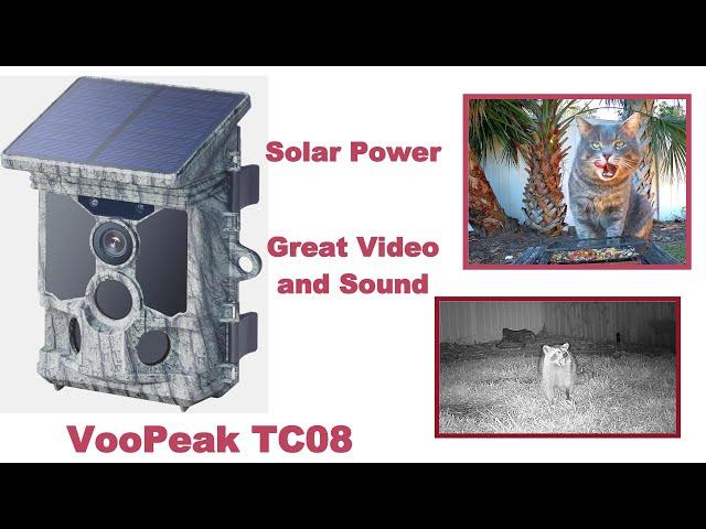 Voopeak TC08 4K WiFi Solar Powered Trail Camera Review