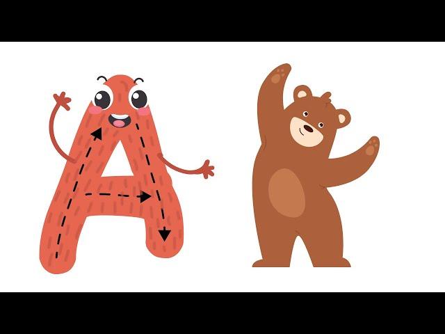 ABC SONG - The Animal Song  Nursery Rhymes for Toddlers  Happy Kids Hub #kids #kidsvideo #kidssong