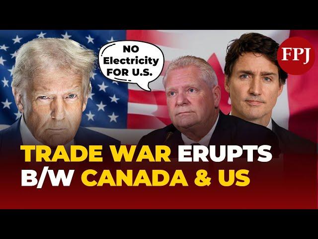 Trump’s Tariffs Ignite Trade War: Canada Threatens to Cut Electricity– ‘Feel Pain Like Never Before'