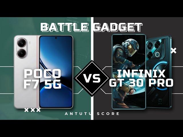 INFINIX GT 30 PRO VS POCO F7 | SPECS REVIEW