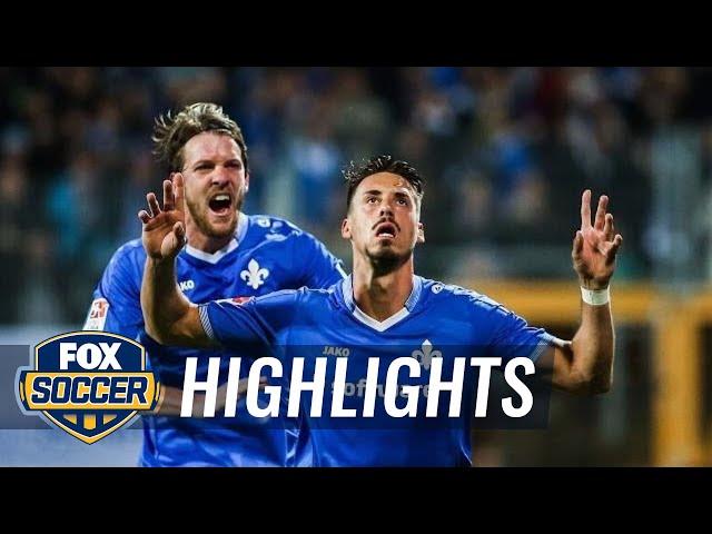 Sandro Wagner brace gives Darmstadt 2-1 lead vs. Werder Bremen - 2015–16 Bundesliga Highlights