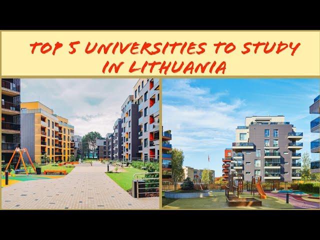 Top 5 Universities to study in Lithuania | லிதுவேனியாவில் படிக்க சிறந்த 5 பல்கலைகழகம்(@namneram2533 )