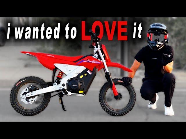 Why I DON'T Like HONDA CRF-E2 Electric Dirt Bike ... Yet