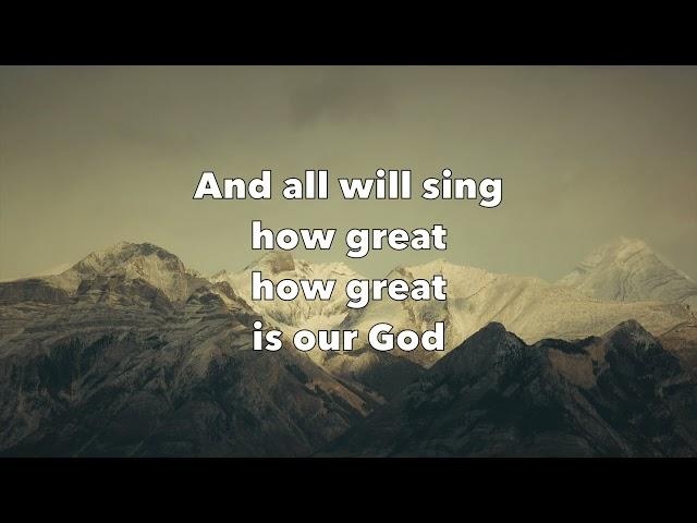 All Heaven Declares, How Great Is Our God, Majesty