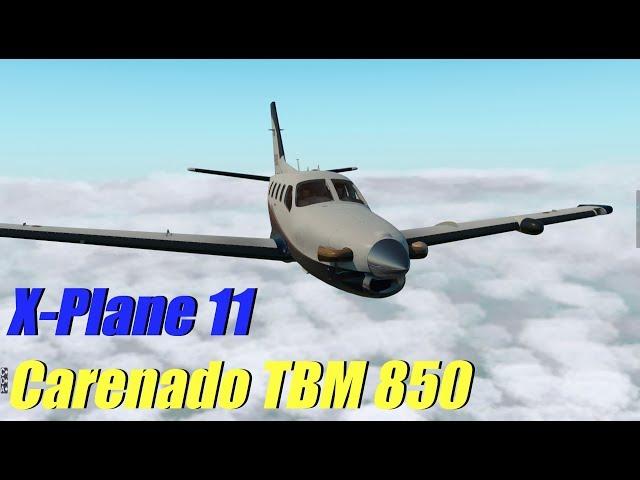 X-Plane 11 - Carenado TBM 850 | KPHL to KJFK (IFR)