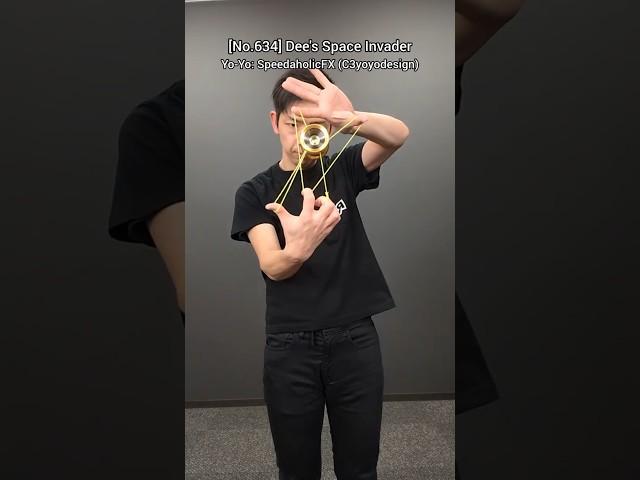[No.634]🪀Today's Yo-Yo Trick & Tutorial: Dee's Space Invader #yoyo #yoyotricks #tutorial