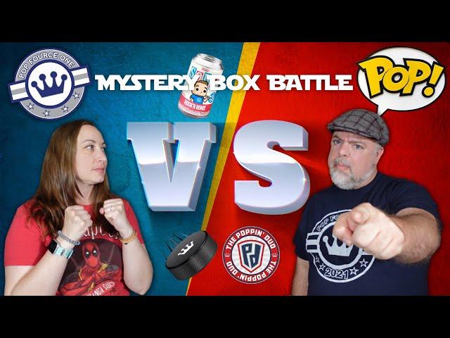 PFO Funko Pop Mystery Box Battle | Slapshotpops vs Poppin' Duo vs ProfessorJosh with RockNRowe Boxes