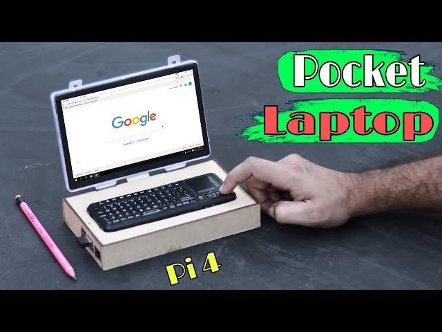 How to make Pocket Laptop at Home | Raspberry Pi 4 Project