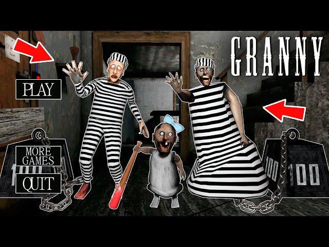 Playing Granny-Prisoner vs Grandpa vs Bad Small Granny | NEW Update - Gameplay Animation (p.11)