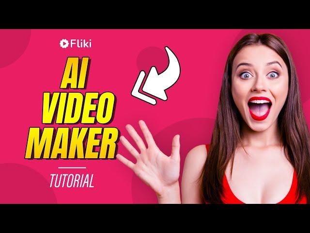 FLIKI AI Tutorial : Create Videos Fast! | FREE Text To Video AI Tool