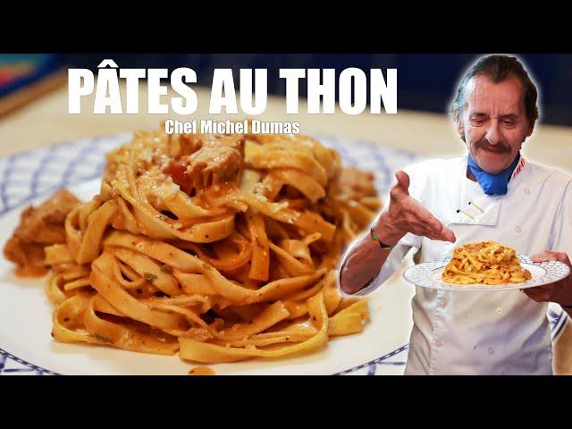 PÂTES AU THON | Une recette de 20 minutes facile et économique et en bonus, peu de plonge !