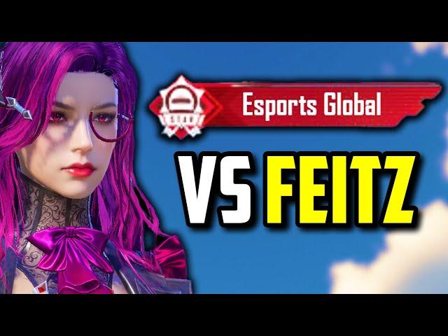 FEITZ VS PRO ESPORTS PLAYERS!! | PUBG Mobile