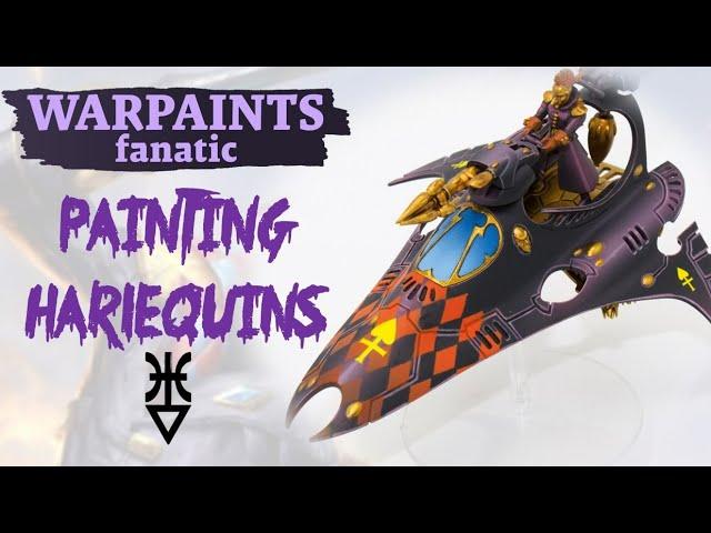 How to Paint Harlequin Starweaver for Warhammer 40k using Army Painter's Warpaint Fanatic