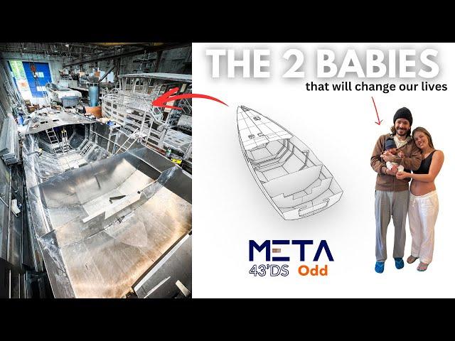 ️ Building an Exploration Aluminum Sailboat + we had a Baby  Ep.348