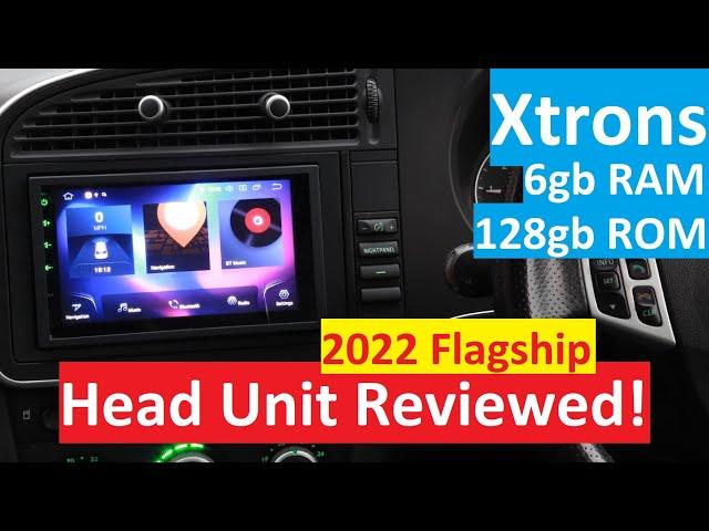 2022 PREMIUM Xtrons Flagship Car Head Unit - 6gb RAM - Wireless Apple CarPlay & Android Auto Radio