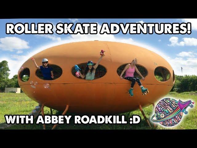 ROLLER SKATE ADVENTURES IN DALLAS WITH ABBEY ROADKILL! - Planet Roller Skate Ep. 14