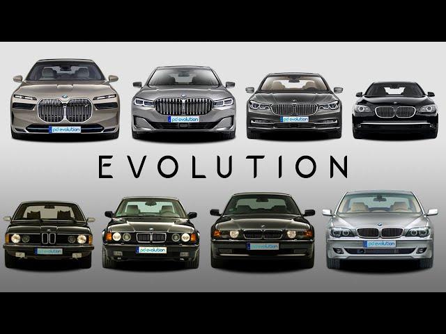 BMW 7 SERIES - EVOLUTION (1977~2023)