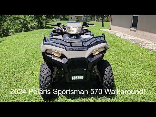 2024 Polaris Sportsman 570 Walkaround!(500 Miles)