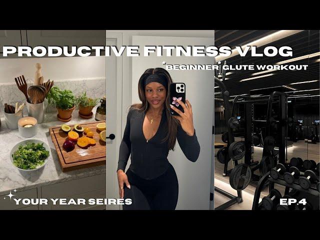 Your Year series ep. 4 | *beginner *  mic’d up GLUTE WORKOUT