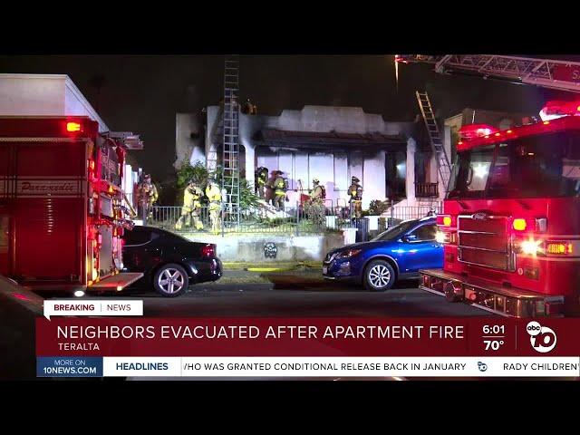 Teralta apartment fire