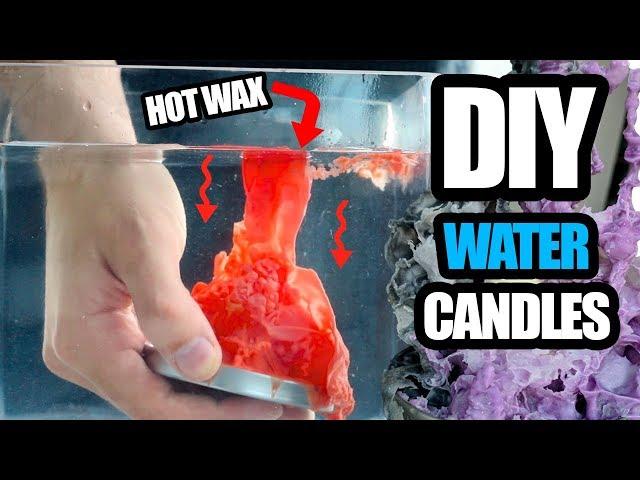 DIY Gothic Water Candles!