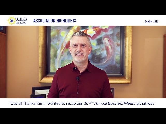 PRO/CPRO Association Highlights - October 2021