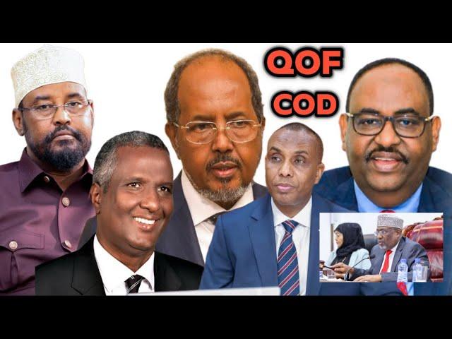 DEG DEG XASAN OO DOORASHO QOF IYO COD AH KU DHAWAAQAY WADADII FARMAAJO KU FASHILMAY QAADAY MUCARADKI