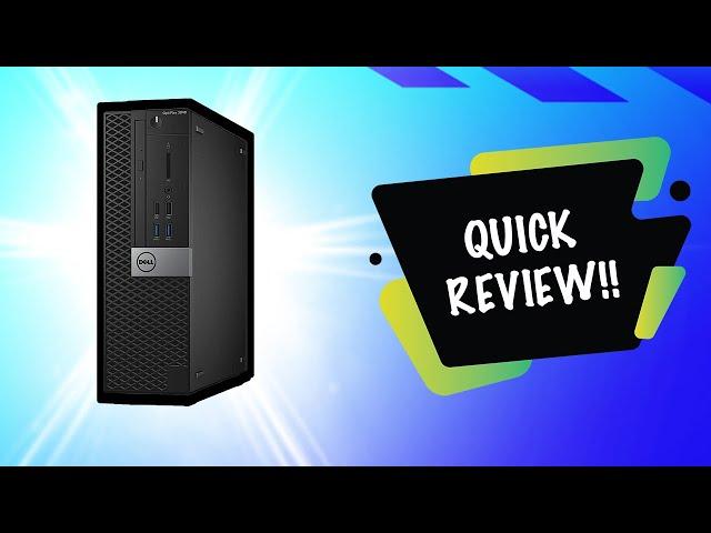 Dell OptiPlex 3040 SFF Desktop Review | High Quality Affordable Desktop