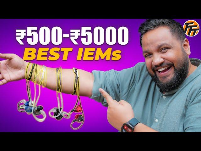 Best IEMs From Rs 500 to Rs 5000 - இனிமே Confusion வேண்டாம்!