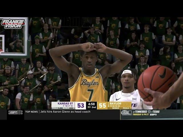 VJ Edgecombe | 30 PTS 3 AST vs Kansas St |  1.22.25