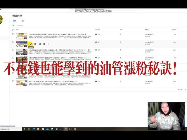 【油管涨粉干货！】我是如何两周时间做到400+订阅的？油管免费教学！