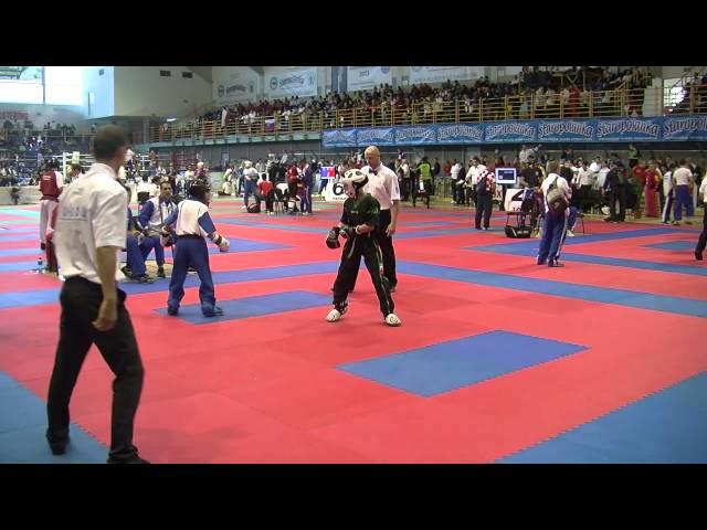 Luca Persichini v Kenneth Craven WAKO Junior European Championships 2013