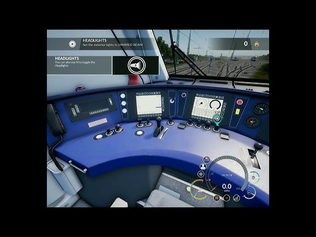 TSW : Rapid transport DLC  1st try at  tutorial
